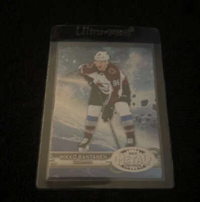 2020-21 Skybox Metal Universe MIKKO RANTANEN Retro SP #R14 Avalanche 🔥🔥🚨🚨 - Image 1 of 3