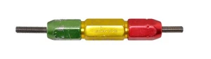 M5 x 0.8-6H Thread Plug Gage - Go No/Go - 5 mm - .8Lead - Lincoln - Picture 1 of 1