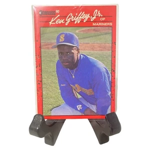 Tarjeta de error Donruss Ken Griffey Jr. #365 1990 sin período después de “INC” - Imagen 1 de 3