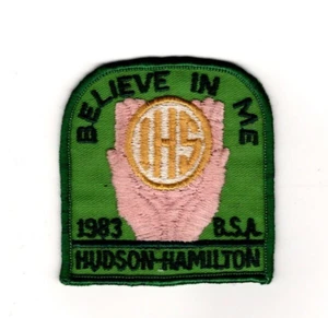 Hudson-Hamilton Council Jersey City New Jersey, Catholic Retreat 1983 Patch - Bild 1 von 1