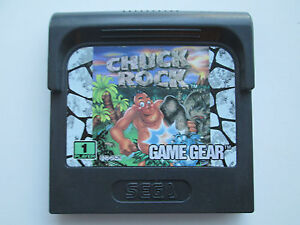 Chuck Rock (Sega Game Gear, 1992) Game Only--Tested (NTSC/US/CA)