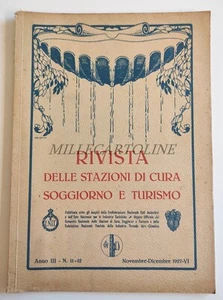 RIVISTA STAZIONI CURA SOGGIORNO TURISMO - Fiera Tripoli, N°11 12 1927 - Bild 1 von 11