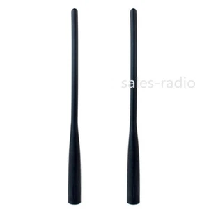 2PCS VHF 136-174MHz Antenna Male For ICOM FA-S270C IC-95 IC-R5 IC-E80 E91 Radios - Picture 1 of 6