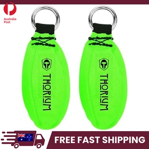 2-Pack Arborist Slingshot Launcher Weight Bags - Bright Green 12oz & 16oz Durabl - Picture 1 of 6