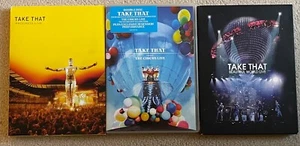 3x TAKE THAT - Live Musik DVDs - Fortschritt 2011, Circus 2009 & Beautiful World 2008 - Bild 1 von 2