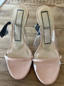 Tacones vero cuoio NUEVOS 36 $1k+ Rosa Aturdidores - Imagen 1 de 5