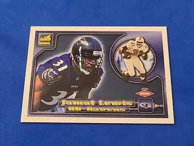 2000 Jamal Lewis ROOKIE RC Pacific Aurora #12 - Image 1 of 2