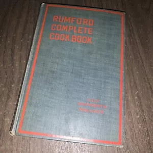 Antique Rumford Complete Cookbook 1908 - Picture 1 of 11