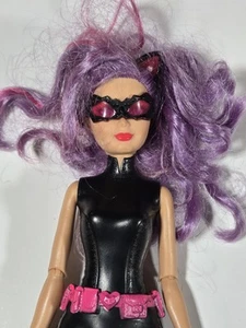 Barbie Spy Squad Skipper Cat Burglar Doll (2016) Articulated Purple Hair - Picture 1 of 9