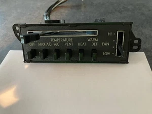 1976 Plymouth Gran Fury Used Original OEM HVAC Control with Vacuum Switch - Picture 1 of 12