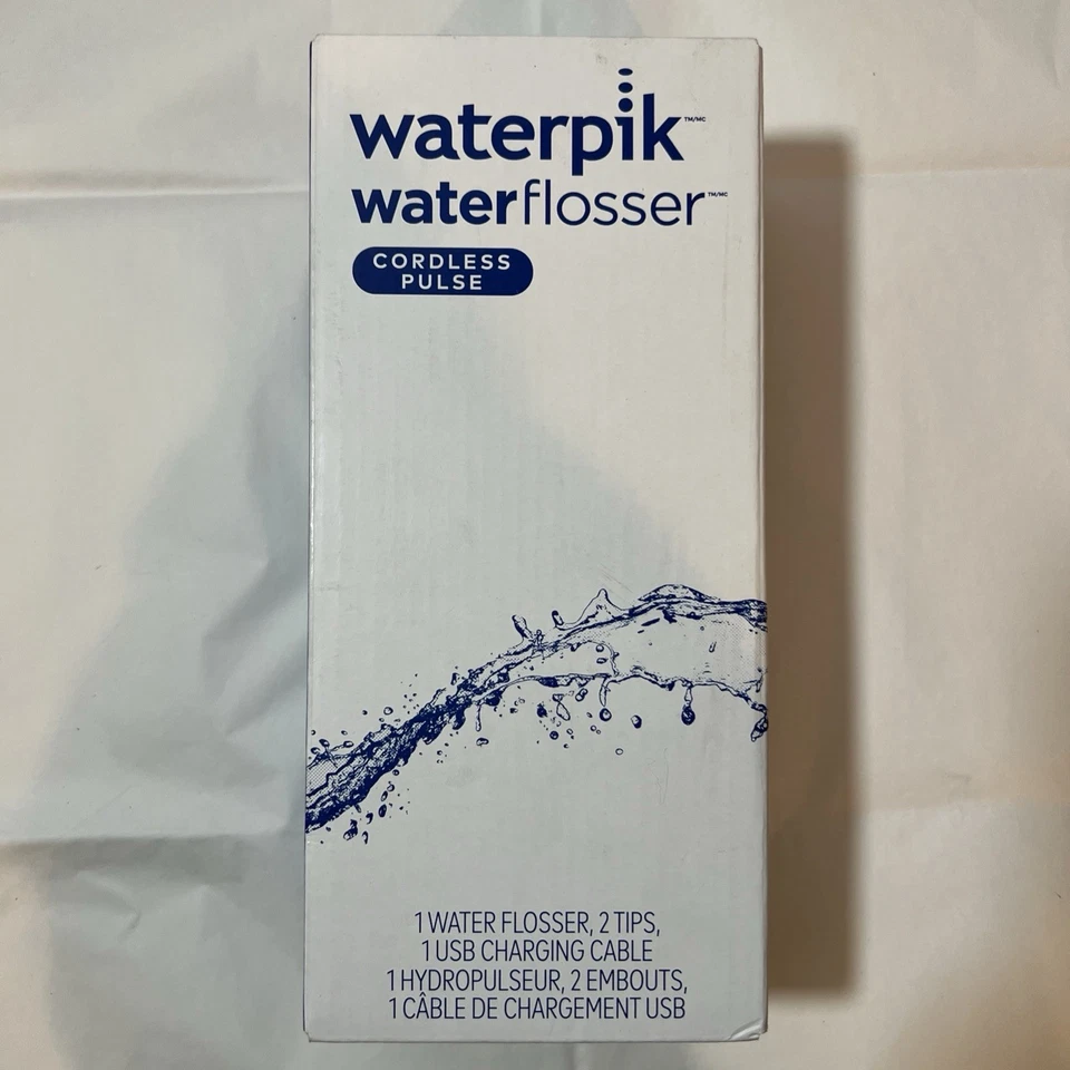 Waterpik Cordless Pulse Rechargeable Water Flosser USB WF-20CD010