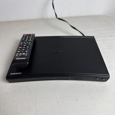 Reproductor de DVD Blu-ray curvo inteligente Samsung BD-J5100 transmisión Wi-Fi HDMI con control remoto Foto 1 de 4