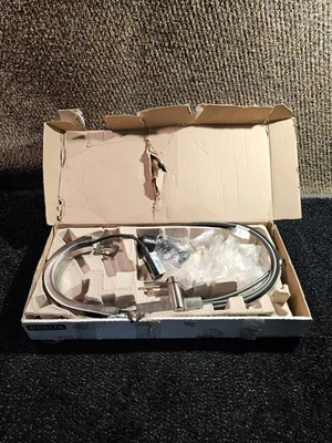 Delta 9193-AR-DST Pivotal Single Handle Pull Down Kitchen Faucet Spray Stainless - Image 1 of 4