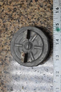 Vintage steel Gas Cap , Unknown Vehicle, looks used see pictures - Picture 1 of 12