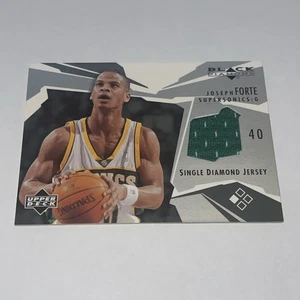2003-04 Upper Deck - Black Diamond Green Jersey Card of Joseph Forte c-74 (rare) - Bild 1 von 2
