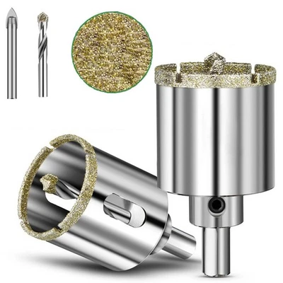 Diamantbohrer  Fliesenbohrer Lochsäge 16mm - 120mm Bohrkrone für Winkelschleifer - Bild 1 von 4