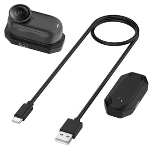 USB Charger Charging Base Cable for Insta360 GO3 GO3S Action Camera Accessories - Picture 1 of 18