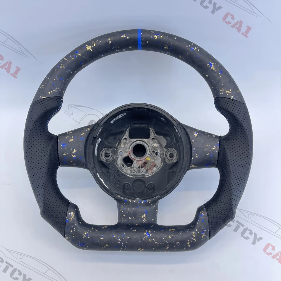 Custom Forged Carbon Fiber Steering Wheel for Lamborghini Gallardo 2004-2014 - Image 1 of 4