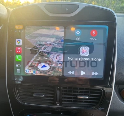 CarPlay Renault Clio 2012-2019 Apple Carplay Android Auto Wi-Fi GPS Navi 6/128GB - Immagine 1 di 4