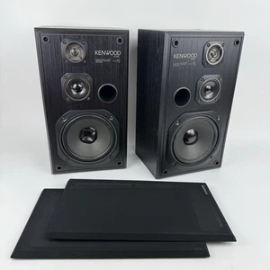 Altavoces Kenwood S-82 de Colección Madera Grande Sistema de 3 Vías Negro 8 Ohmios 80w Máx. - Imagen 1 de 9