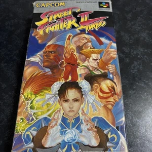 Street Fighter 2 Turbo SNES Japan Used Action Fighting Game No Manual Japan P5 - Picture 1 of 3
