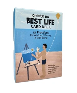 Create My Best Life Card Deck 52 Practices For Wisdom, Wimsy, and Wellbeing  - Picture 1 of 7
