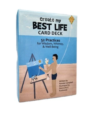 Create My Best Life Card Deck 52 Practices For Wisdom, Wimsy, and Wellbeing  - Image 1 of 4