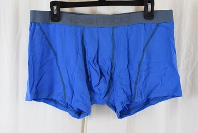 Calzoncillo boxer deportivo de malla azul talla grande ExOfficio Give-N-Go 2.0 para hombre Foto 1 de 3