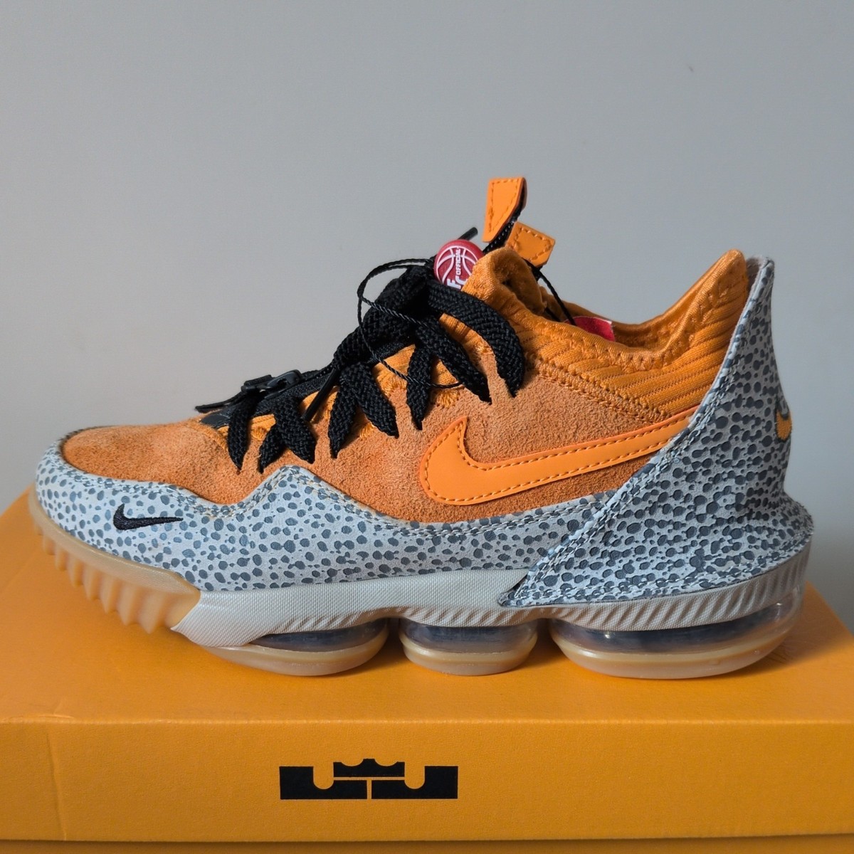 Nike Atmos x LeBron 16 Low Safari for Sale | Authenticity Nike Atmos x LeBron 16 Low Safari for Sale | Authenticity