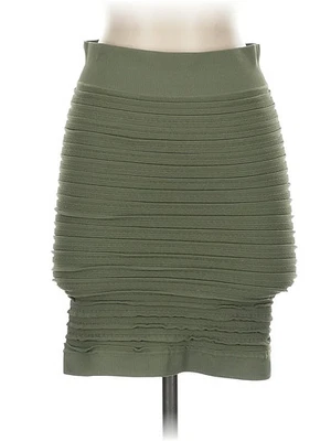 BCBGeneration 女式绿色休闲裙 XS — 第 1/2 张图片