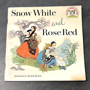Snow White and Rose Red Illustrated by Sheilah Beckett 1978 Random House READ - Imagen 1 de 7
