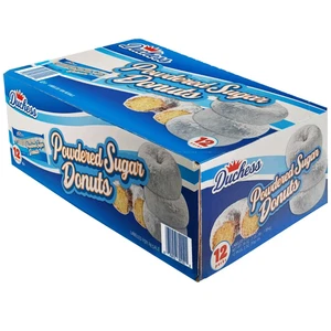 Duchess Mini Powdered Sugar Donuts, 3 oz, 12 pk. FREE SHIPPING - Picture 1 of 4
