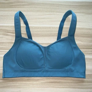 Lululemon Ta Ta Tamer III 34D Sport BH Desert Teal Blau Hoher Halt W2C61S - Bild 1 von 22