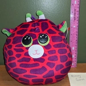 Gilbert die rosa Giraffe Squish a Boo Ty Plüsch - Bild 1 von 2