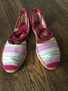 Ugg Women's Libbi Serape Espadrilles Flats Size 7 - Picture 1 of 8
