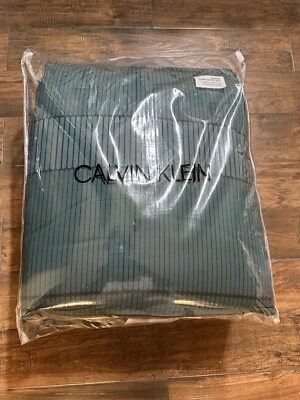 NIP Calvin Klein Mono Essen Sea Moss Queen Comforter Set 3pc - Image 1 of 4