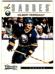 2012-13 Panini Classics Signatures Gilbert Perreault #12 Buffalo Sabres - Picture 1 of 2