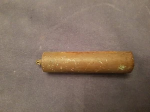 Wiener Wanduhr Gewicht hausgemacht bleigefülltes Messing 1,1 kg Ref2 - Bild 1 von 7