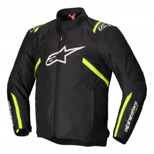 Alpinestars Men's Textile Jacket - T-SPS V2 Waterproof (Black/White/Yellow Fluo) - Picture 1 of 2