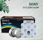 10 pièces pour SONY Original 337 SR416SW argent 1,55 V pile bouton batterie de montre (L)