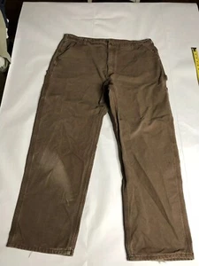 Carhartt B11CHT Mens 42X31 Brown Cargo Work Pants - Picture 1 of 8