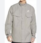 Nike Men’s Sportswear M65 Woven Jacket Windbreaker Grey Large SRP $100