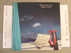 WILLIE NELSON WITHOUT A SONG 1983 LP W/ PHOTO INNER SLEEVE FC 39110 - Picture 1 of 3