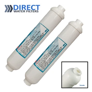 2 x Replacement RO, Fridge, RV, Under sink GAC carbon Water Filters - Picture 1 of 1