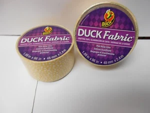 3 rolls of Duck Fabric Duck Tape. 1.88" x 96". Crafting Tape. Peel Away  SP4 - Picture 1 of 1