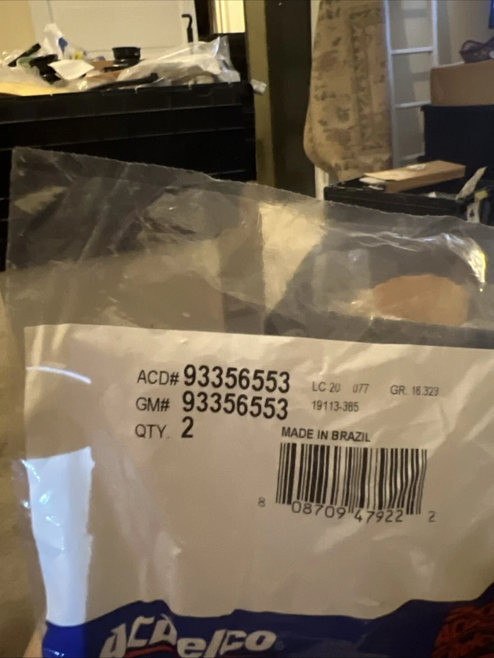 Novo NOS Genuíno ACDelco GM General Motors 93356553 Dobradiça Porta Pin x 2 - Imagem 1 de 2