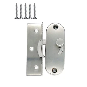 Stainless Steel Sliding Bolt Lock Bolt Door Indoor and Outdoor Large Door Fre... - Picture 1 of 8