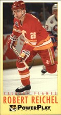 1993-94 PowerPlay Calgary Flames Hockey Card #41 Robert Reichel