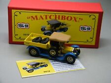 Matchbox MoY Code 2 YGL-49 Crossley mit Reifen Michelin rote Box  1 von 6