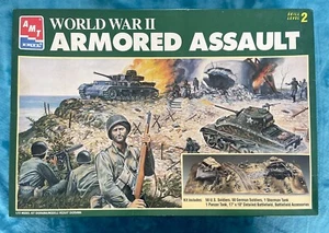 Worl War II Armored Assault AMT 8264 1/72 Scale - Picture 1 of 11